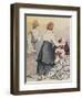 The Risks of the Civilian, from 'Le Rire', 15th April 1916-Albert Guillaume-Framed Giclee Print