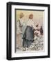 The Risks of the Civilian, from 'Le Rire', 15th April 1916-Albert Guillaume-Framed Giclee Print