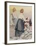 The Risks of the Civilian, from 'Le Rire', 15th April 1916-Albert Guillaume-Framed Giclee Print