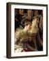 The Rite of Napoleon. Detail Representing Madame De La Rochefoucault and Madame Lavalette during Th-Jacques Louis David-Framed Giclee Print