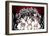 The Rite of Spring' - illustration of first performance on 29 May 1913-Neale Osborne-Framed Giclee Print