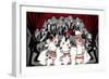 The Rite of Spring' - illustration of first performance on 29 May 1913-Neale Osborne-Framed Giclee Print