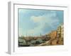 The Riva Degli Schiavoni, 1724-30-Canaletto-Framed Giclee Print