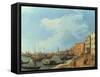 The Riva Degli Schiavoni, 1724-30-Canaletto-Framed Stretched Canvas