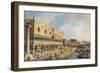 The Riva Degli Schiavoni, Venice-Canaletto-Framed Giclee Print