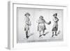 The Rival Candidates, 1784-Isaac Cruikshank-Framed Giclee Print