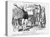 The Rival Con Jurors, 1869-John Tenniel-Stretched Canvas