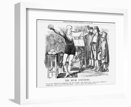 The Rival Con Jurors, 1869-John Tenniel-Framed Giclee Print
