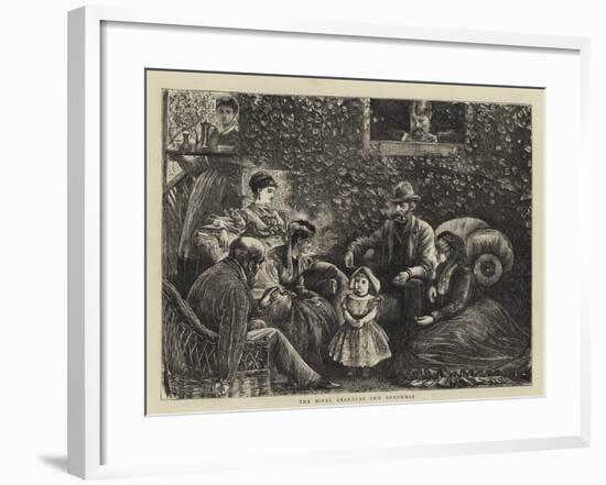 The Rival Grandpas and Grandmas-null-Framed Giclee Print