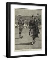 The Rival Pipers-null-Framed Giclee Print