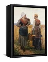 The Rivals-Charles Edward Perugini-Framed Stretched Canvas