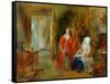 The Rivals-William Powell Frith-Framed Stretched Canvas