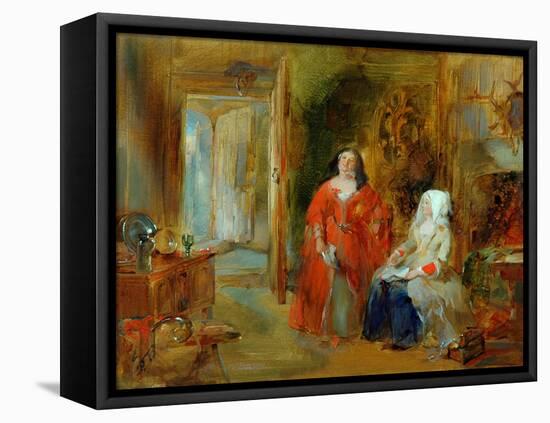 The Rivals-William Powell Frith-Framed Stretched Canvas