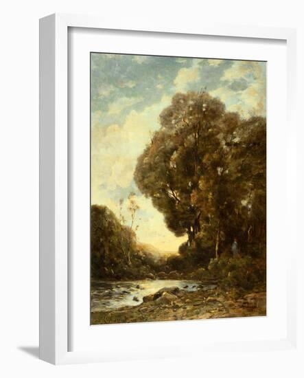 The River, 1896-Henri-Joseph Harpignies-Framed Giclee Print