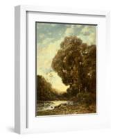 The River, 1896-Henri-Joseph Harpignies-Framed Giclee Print