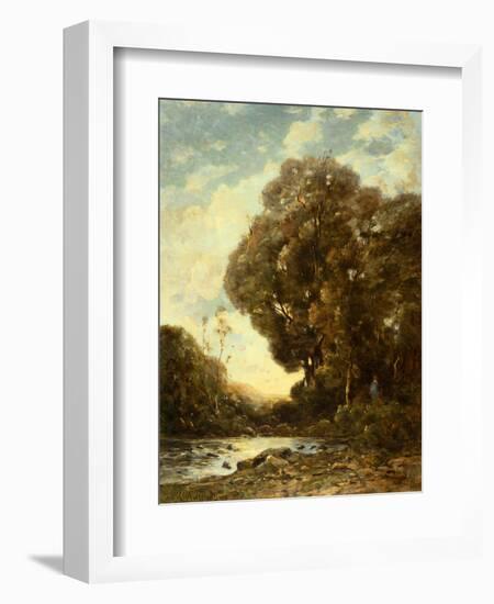 The River, 1896-Henri-Joseph Harpignies-Framed Giclee Print