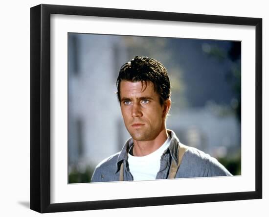 The River by Mark Rydell with Mel Gibson, 1984 (photo)-null-Framed Photo