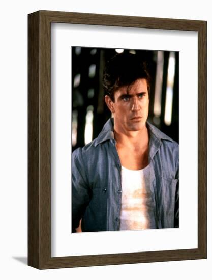 The River by Mark Rydell with Mel Gibson, 1984 (photo)-null-Framed Photo