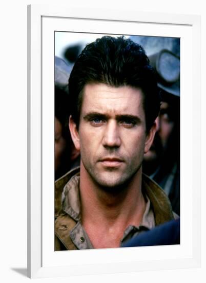 The River by Mark Rydell with Mel Gibson, 1984 (photo)-null-Framed Photo