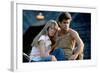 The River by Mark Rydell with Mel Gibson and Sissy Spacek, 1984 (photo)-null-Framed Photo