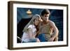 The River by Mark Rydell with Mel Gibson and Sissy Spacek, 1984 (photo)-null-Framed Photo