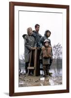 The River by Mark Rydell with Mel Gibson and Sissy Spacek, 1984 (photo)-null-Framed Photo