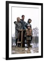 The River by Mark Rydell with Mel Gibson and Sissy Spacek, 1984 (photo)-null-Framed Photo