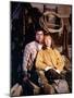 The River by Mark Rydell with Mel Gibson and Sissy Spacek, 1984 (photo)-null-Mounted Photo