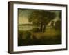 The River, c.1890-Albert Pinkham Ryder-Framed Giclee Print