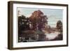 The River Cherwell, Below the Parks-William Matthison-Framed Giclee Print