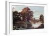 The River Cherwell, Below the Parks-William Matthison-Framed Giclee Print