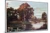 The River Cherwell, Below the Parks-William Matthison-Mounted Giclee Print