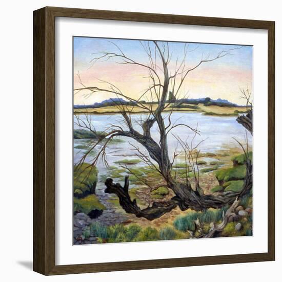 The River Colne-Cristiana Angelini-Framed Giclee Print