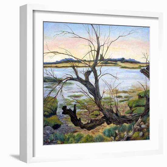 The River Colne-Cristiana Angelini-Framed Giclee Print