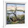 The River Colne-Cristiana Angelini-Framed Giclee Print