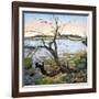 The River Colne-Cristiana Angelini-Framed Giclee Print