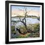 The River Colne-Cristiana Angelini-Framed Giclee Print