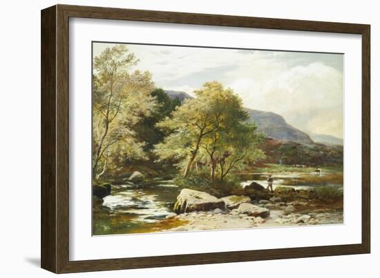 The River Conway, North Wales-Sidney Richard Percy-Framed Giclee Print