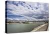 The River Danube, the Elisabeth Bridge, the Town of Pest-Massimo Borchi-Stretched Canvas