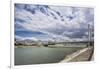 The River Danube, the Elisabeth Bridge, the Town of Pest-Massimo Borchi-Framed Photographic Print