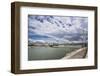 The River Danube, the Elisabeth Bridge, the Town of Pest-Massimo Borchi-Framed Photographic Print