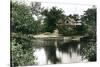 The River Dee at Chester, Cheshire, 1926-null-Stretched Canvas