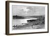 The River Dniester Seen from Near Moghilov, Russia, 1879-Barbant-Framed Giclee Print