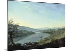The River Elbe Near Blasewitz Beyond Dresden, C. 1800-Anton Graff-Mounted Giclee Print