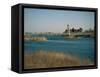 The River Euphrates at Deir Ez-Zur, Syria, Middle East-S Friberg-Framed Stretched Canvas