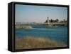 The River Euphrates at Deir Ez-Zur, Syria, Middle East-S Friberg-Framed Stretched Canvas