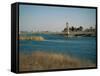 The River Euphrates at Deir Ez-Zur, Syria, Middle East-S Friberg-Framed Stretched Canvas
