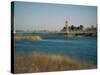 The River Euphrates at Deir Ez-Zur, Syria, Middle East-S Friberg-Stretched Canvas