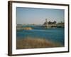 The River Euphrates at Deir Ez-Zur, Syria, Middle East-S Friberg-Framed Photographic Print