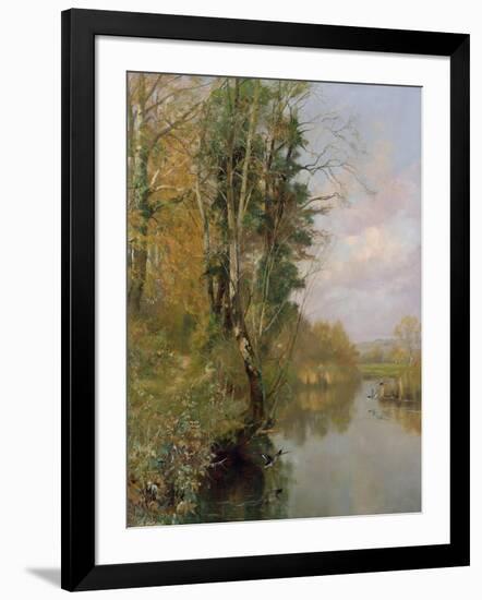 The River Frome, Morton nr Dorchester, 1901-Frederick William Newton Whitehead-Framed Giclee Print